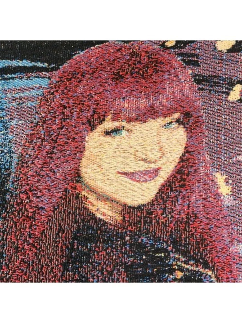 Disney Descendants 2 Mal Evie #WICKED Woven Tapestry Throw Blanket fringe
